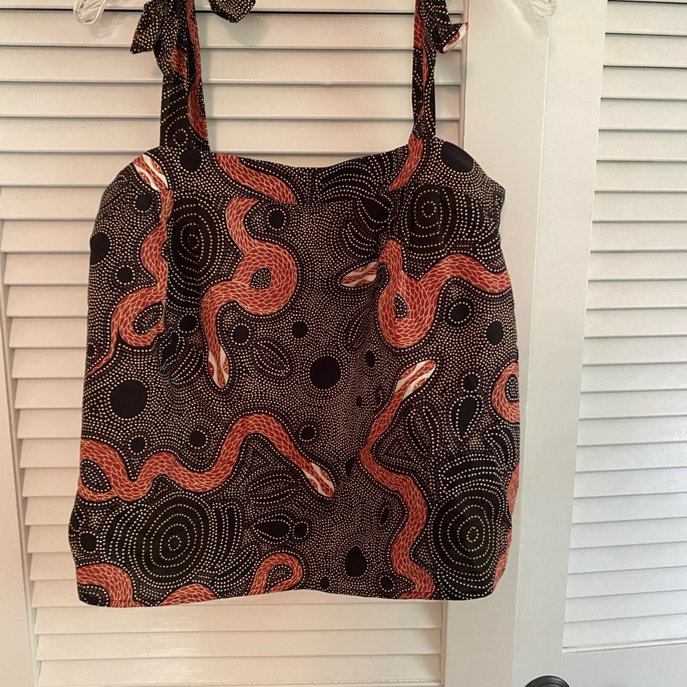 Anthropologie tie strap top